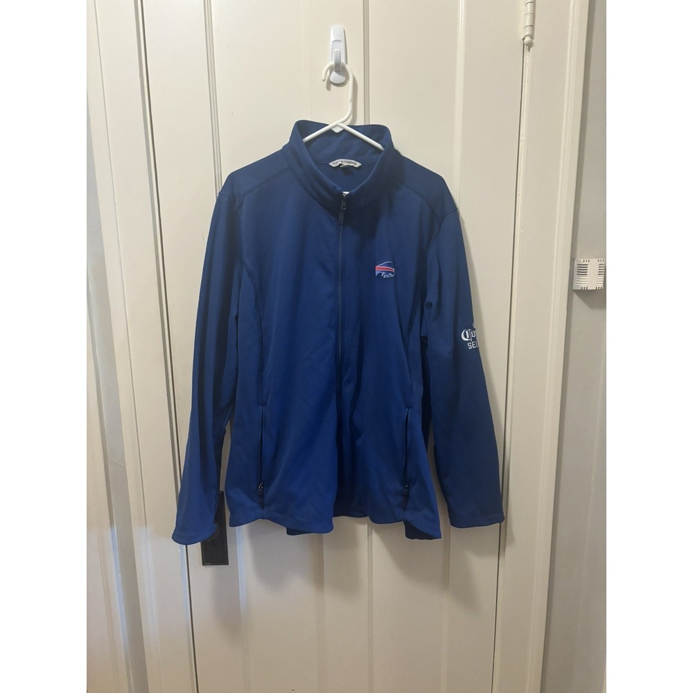 Port Authority Buffalo Bills Corona Hard Seltzer Blue Full Zip Jacket Womens 4XL